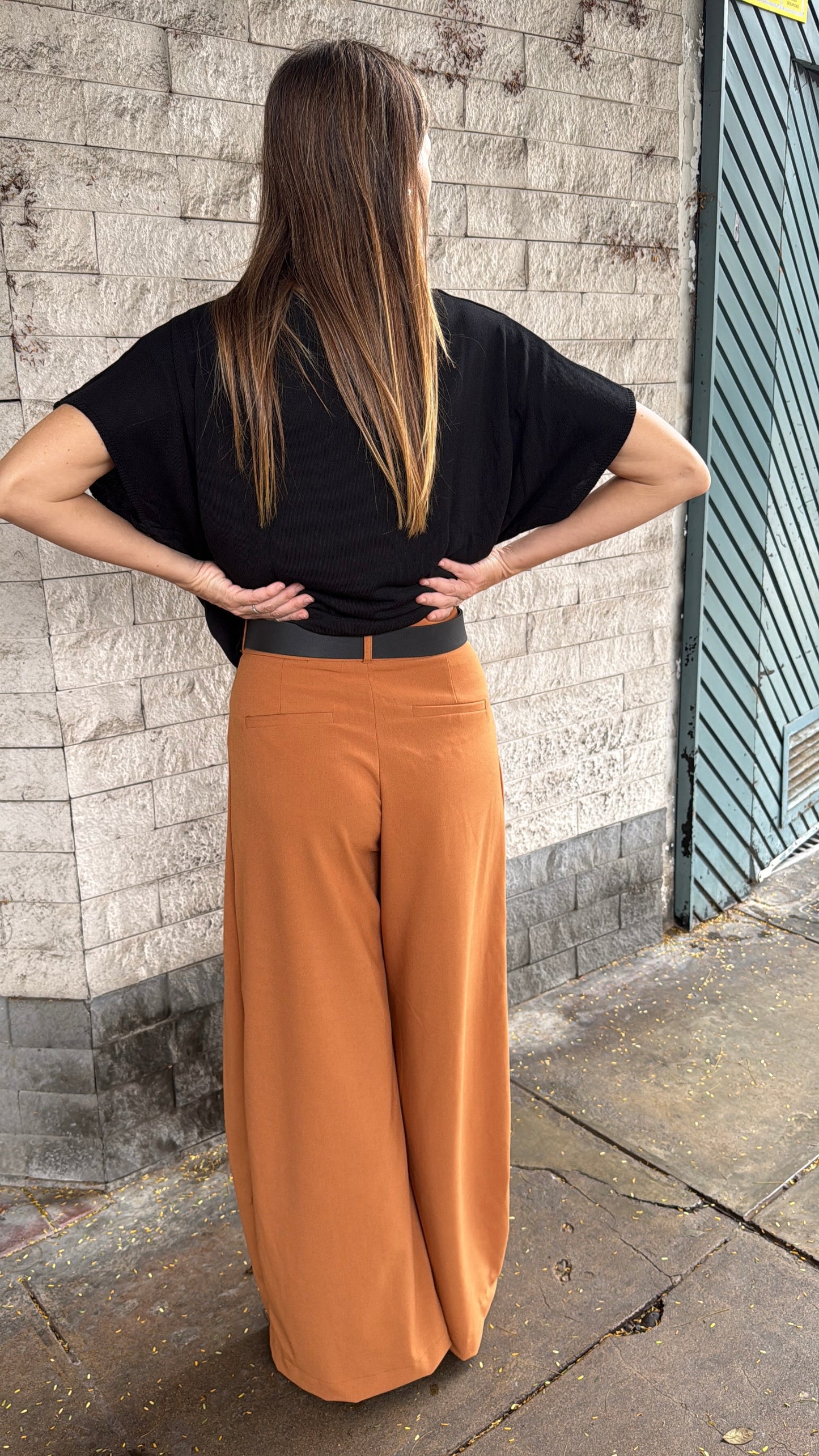 TORINO PANT - BRICK