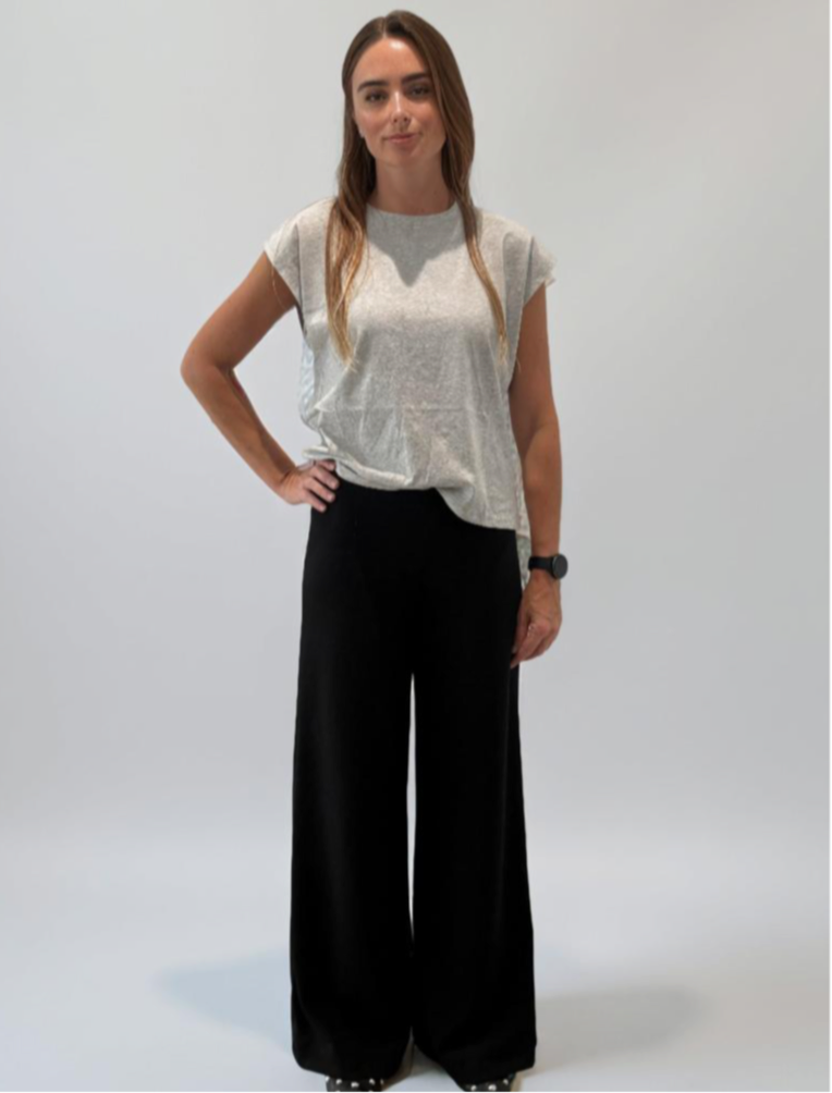 BLACK PALAZO PANTS