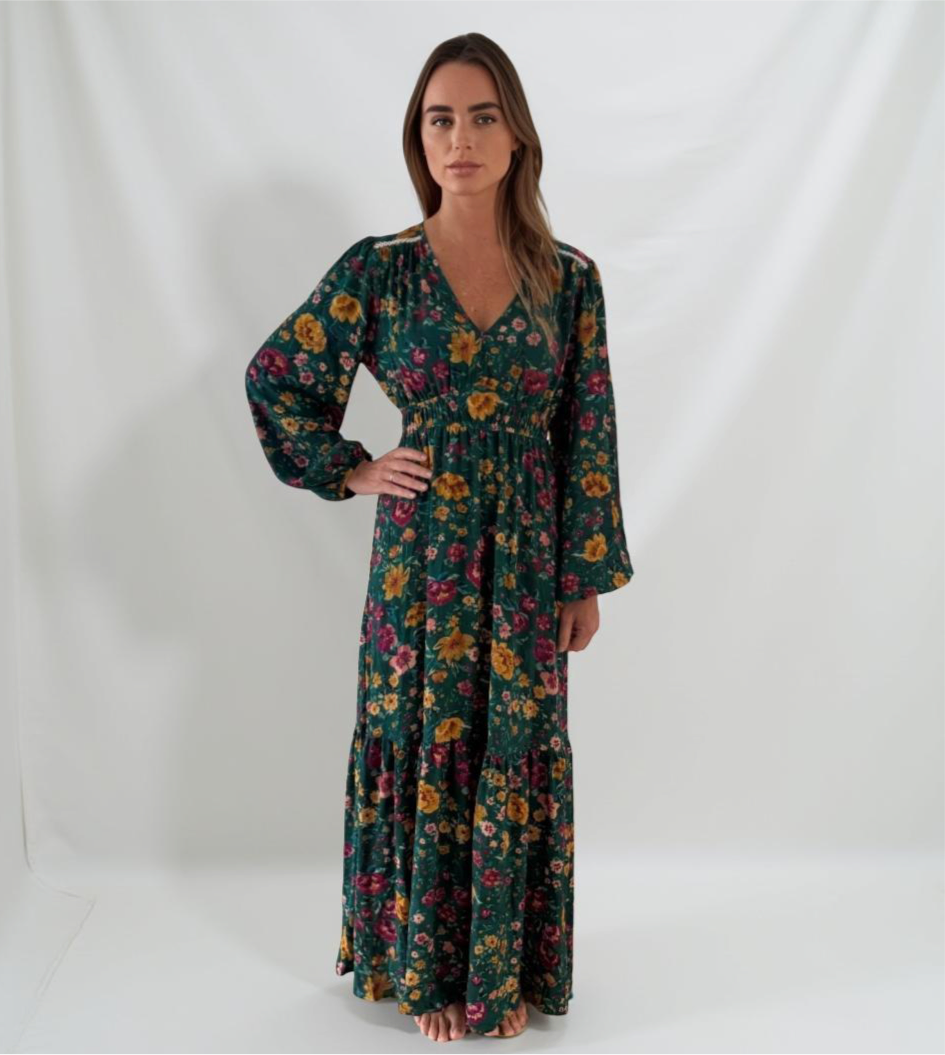 ANTONIA PRINTED DRESS