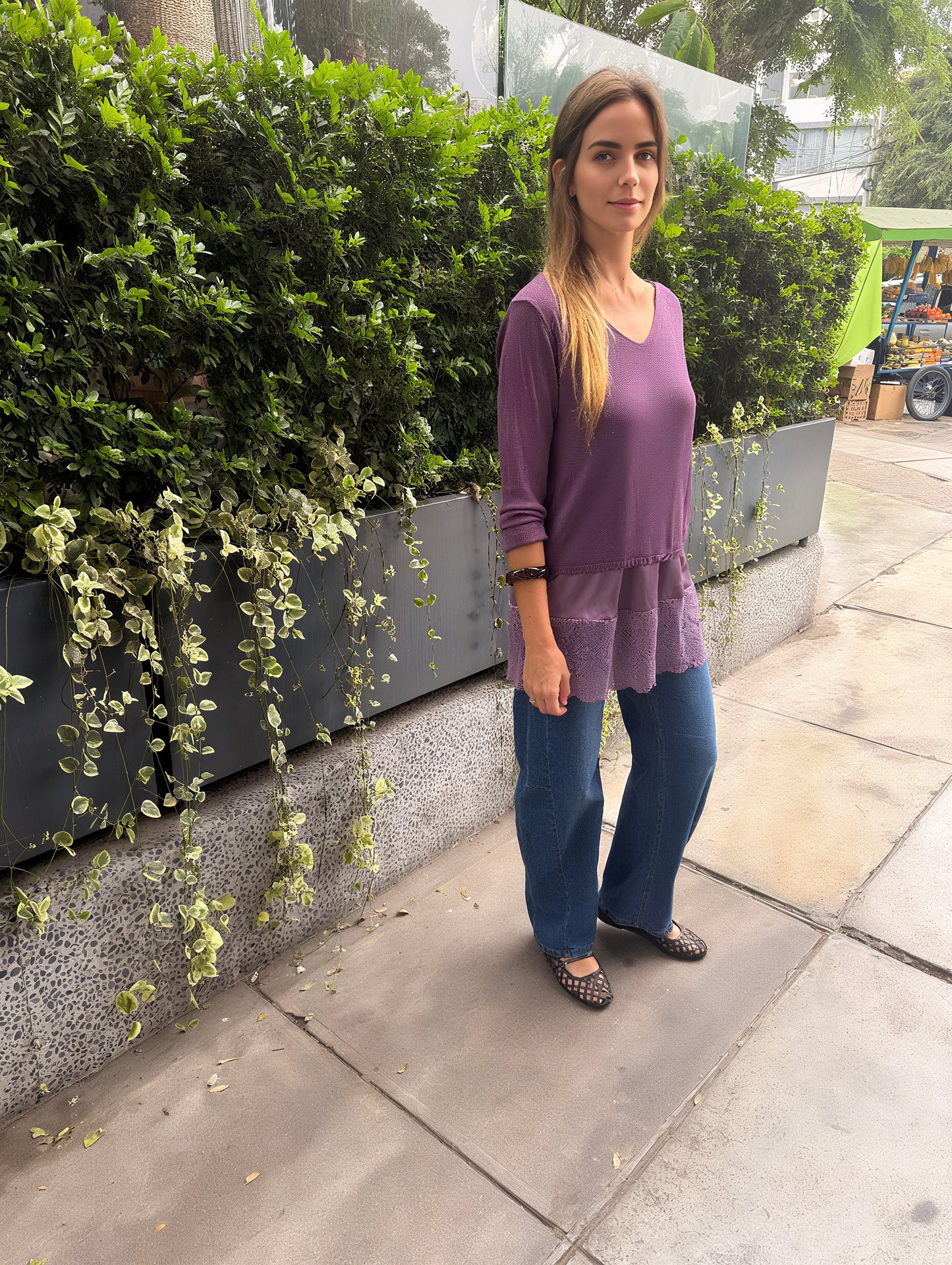 AURELLE KNIT- MALVA