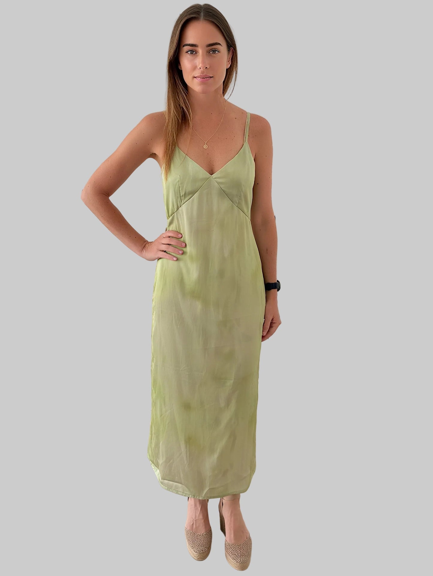 JARA MIDI SILK DRESS