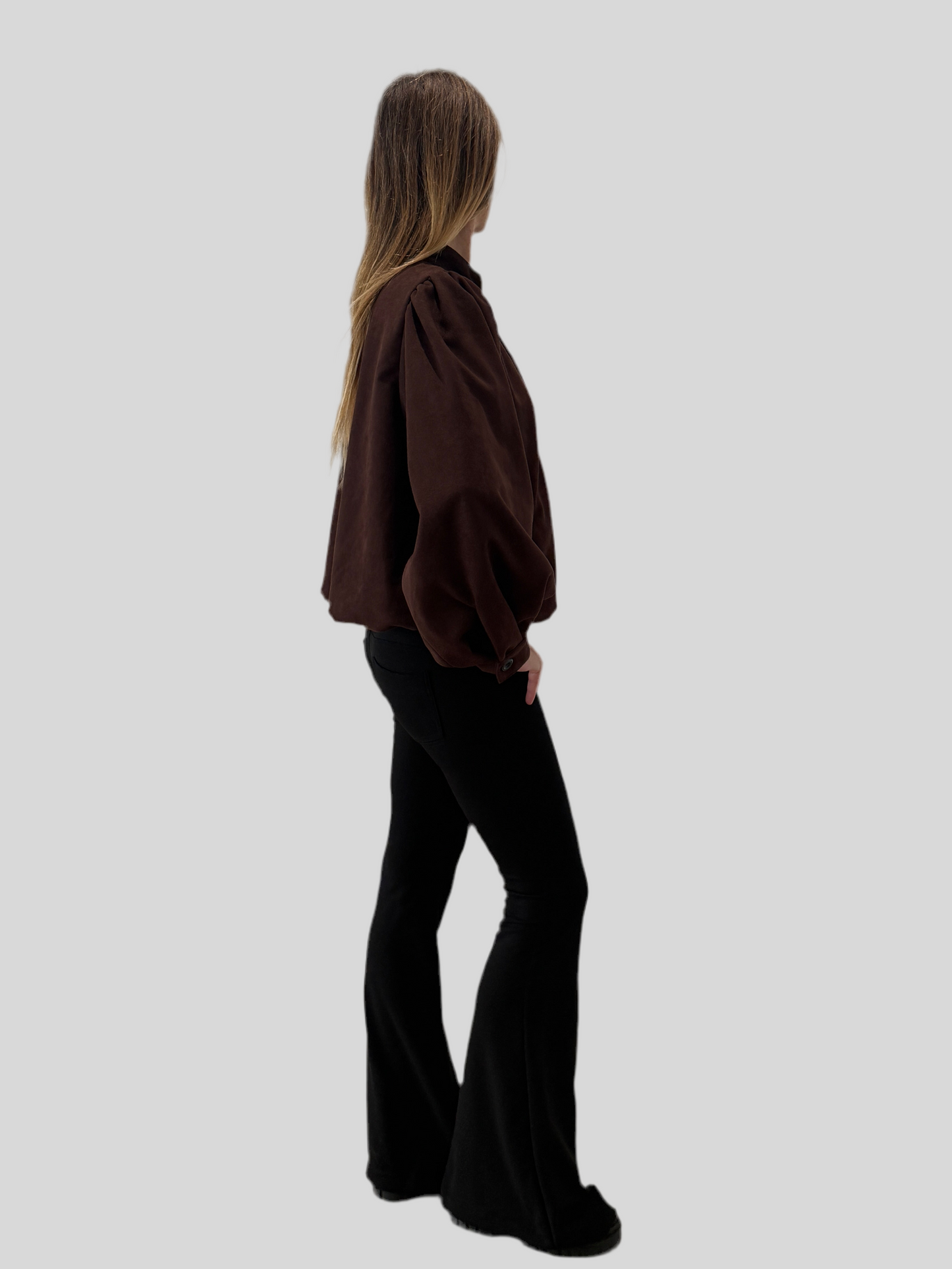 BROWN SUEDE JACKET