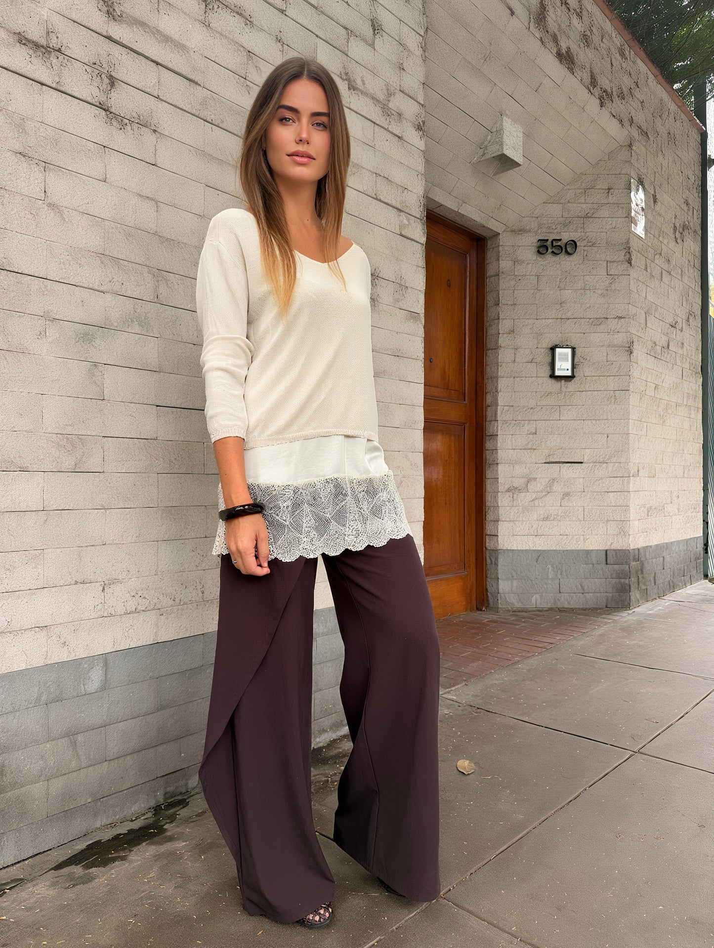 AURELLE KNIT- IVORY