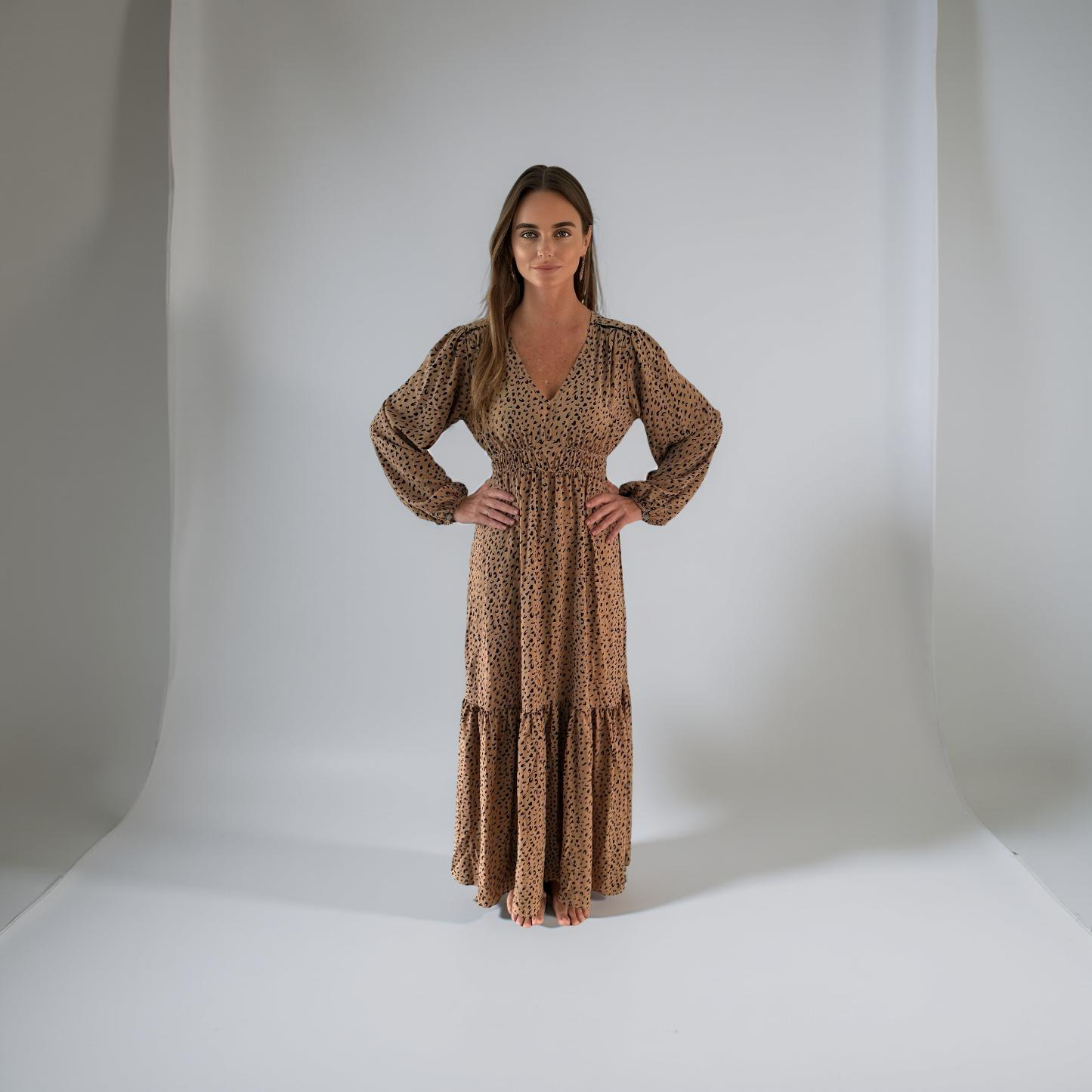 GAIA PRINTED DRESS
