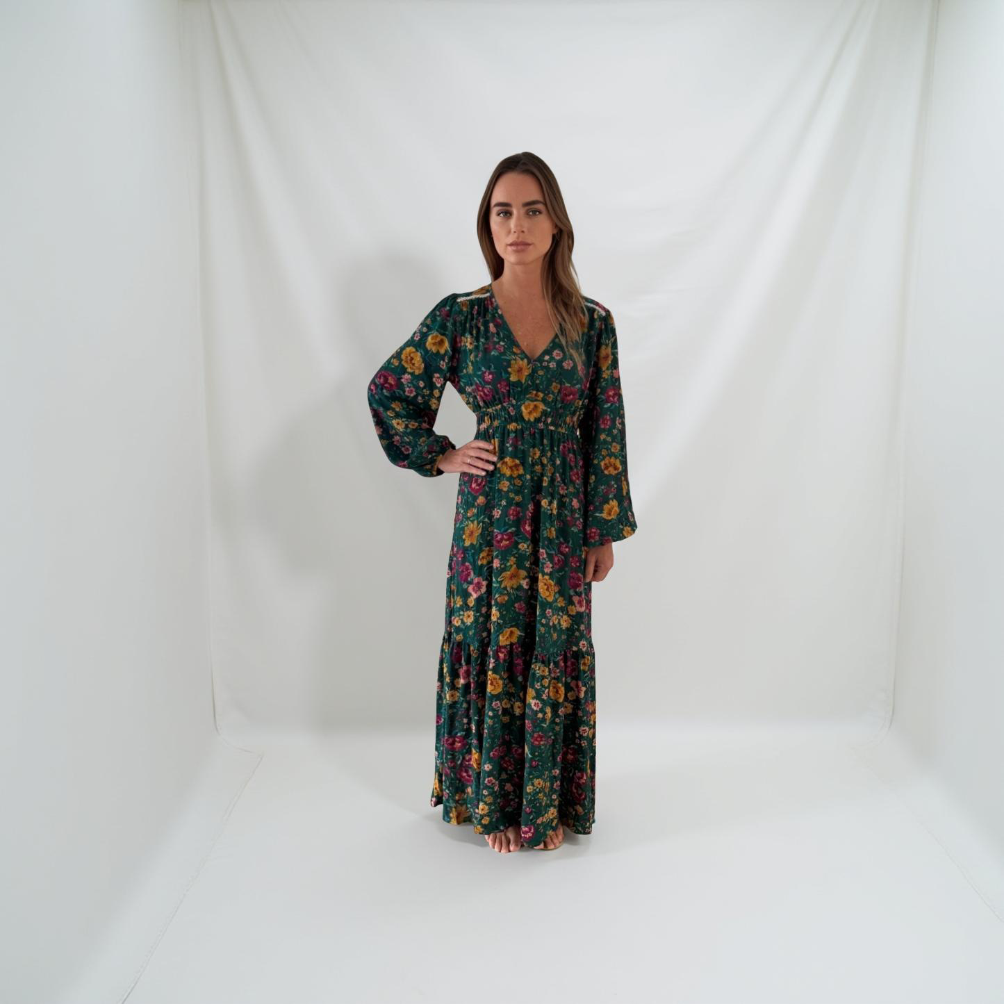 ANTONIA PRINTED DRESS