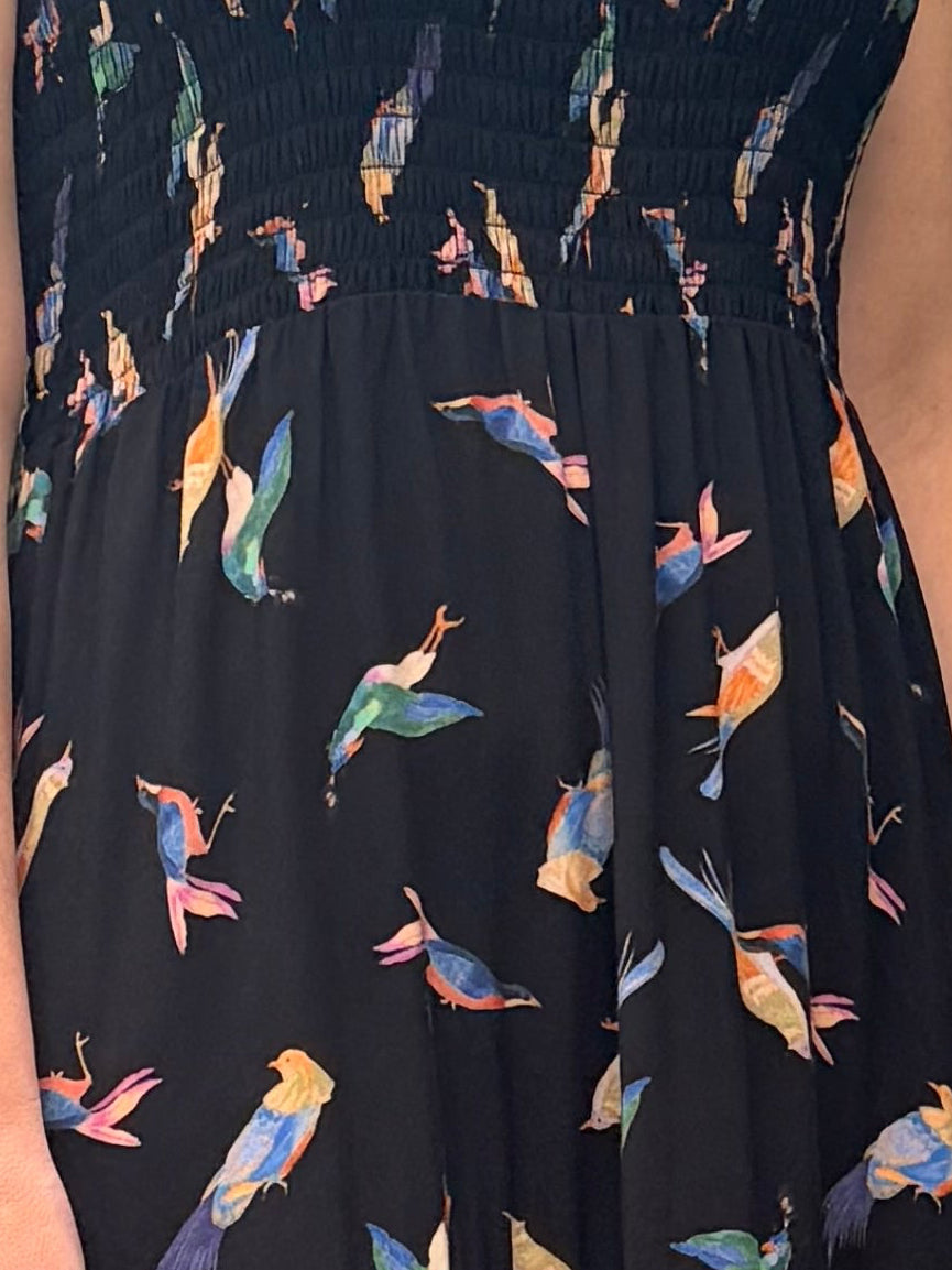 ELARA DRESS - Midnight Birds