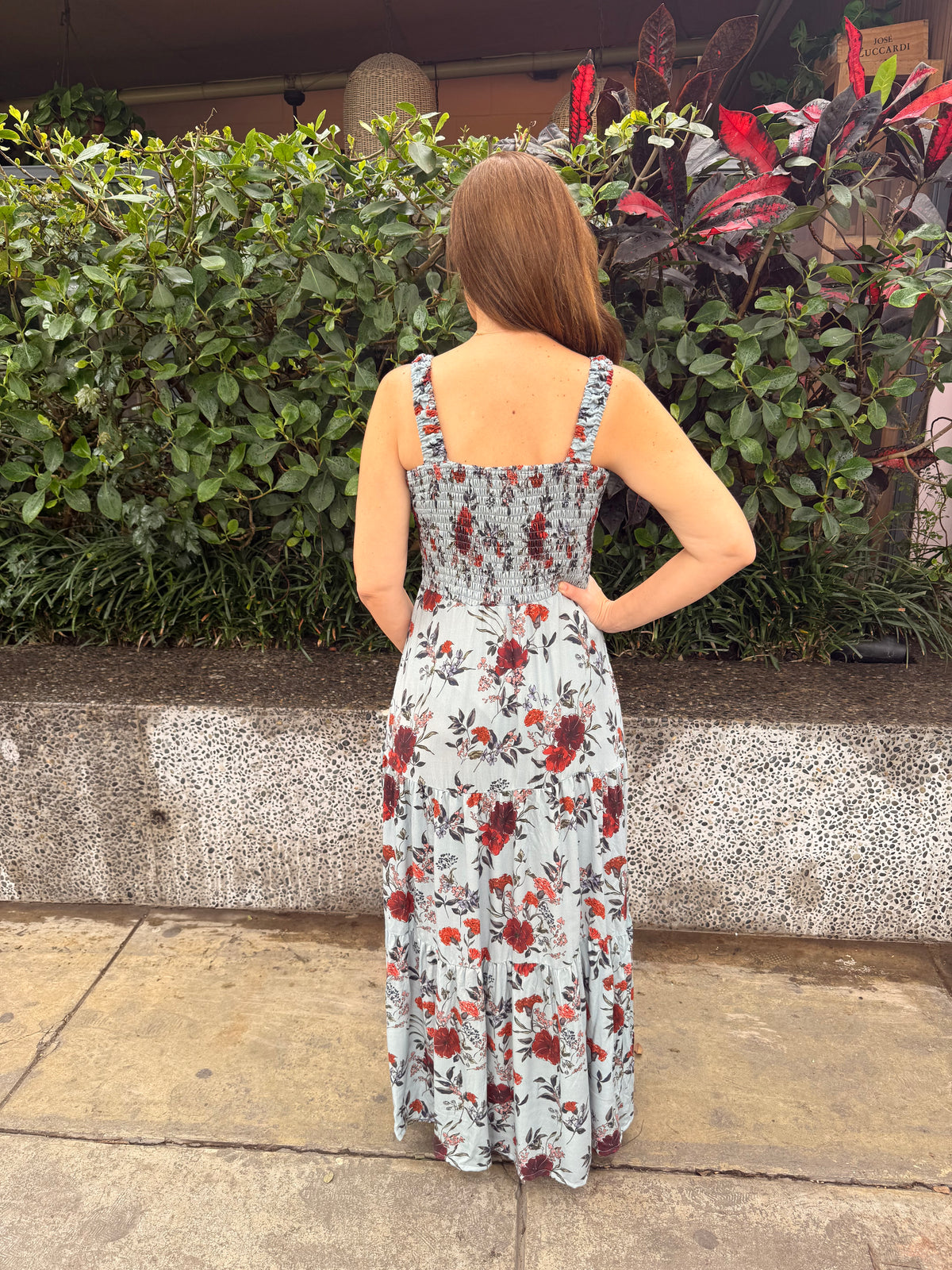 ELARA DRESS - Blue Bloom
