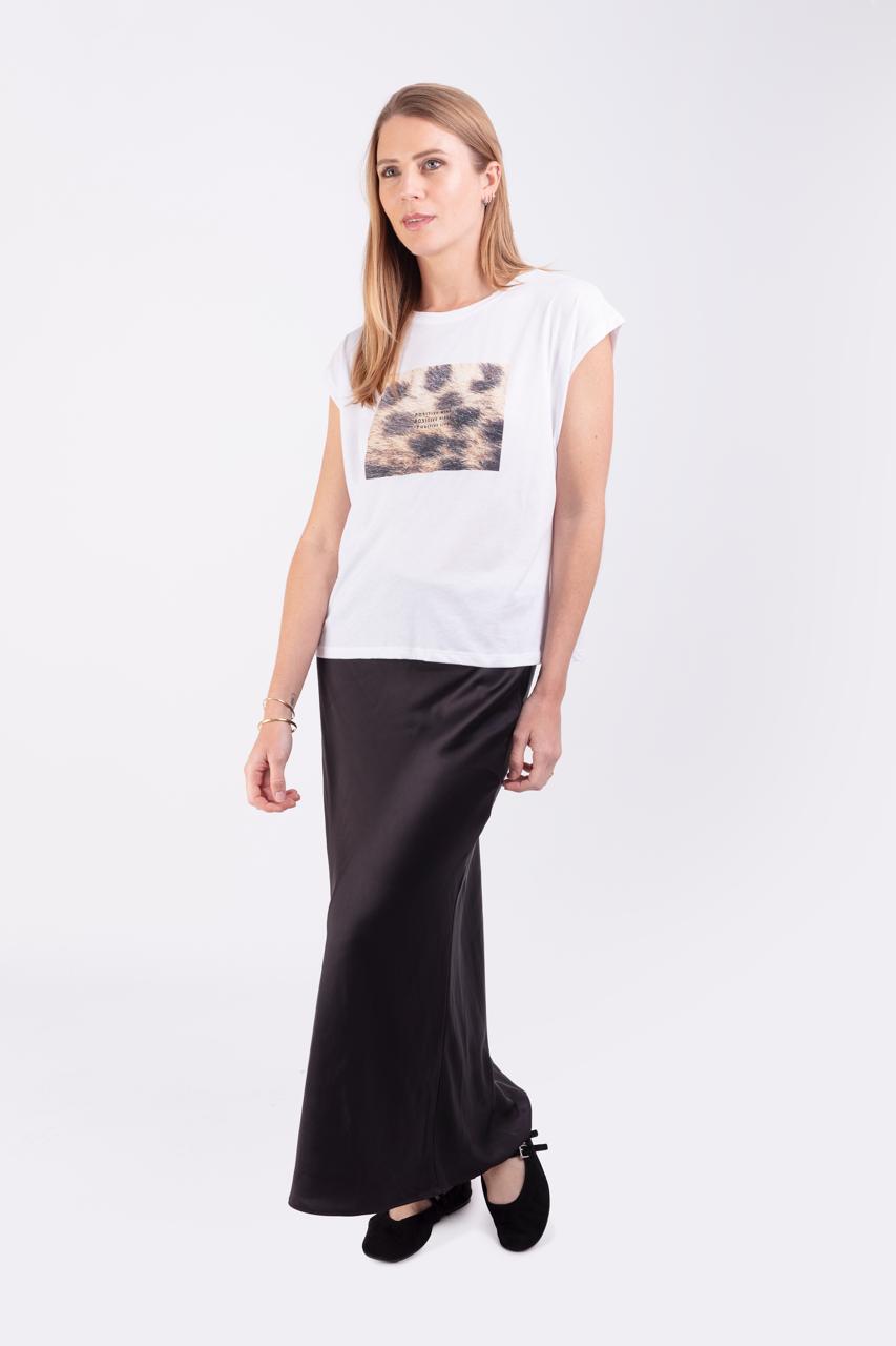 T-SHIRT WHITE ATIGRADO