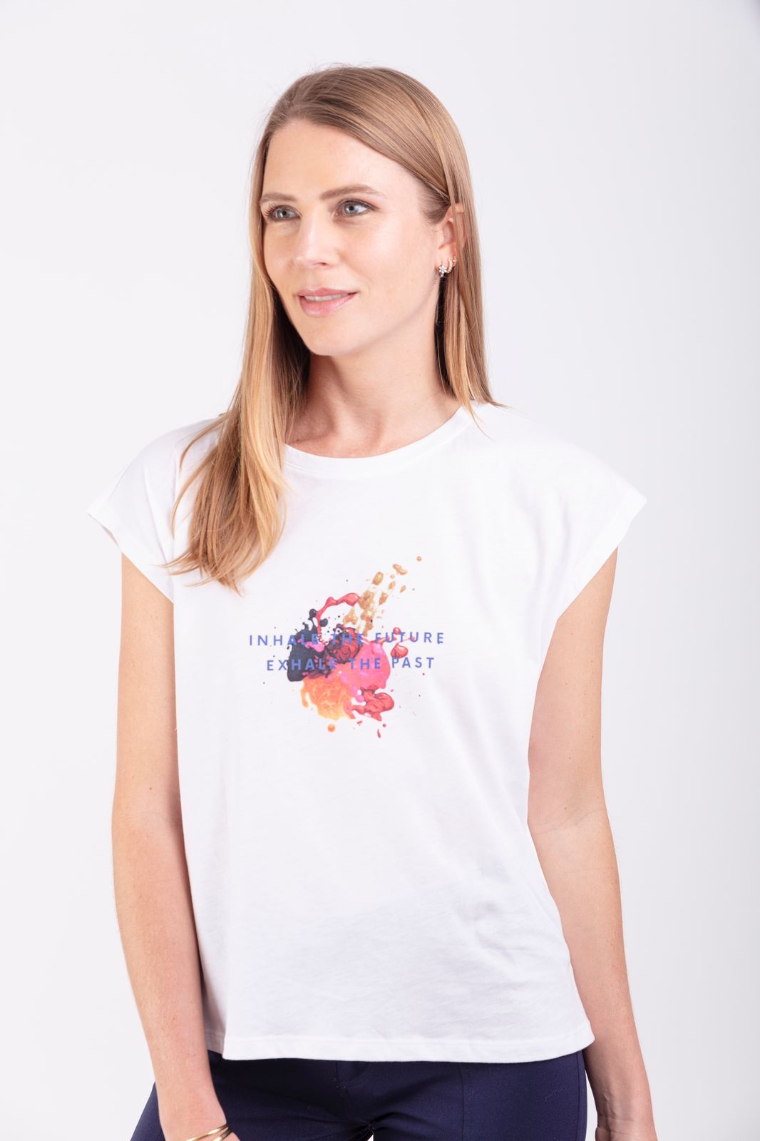 T-SHIRT WHITE SPLASH