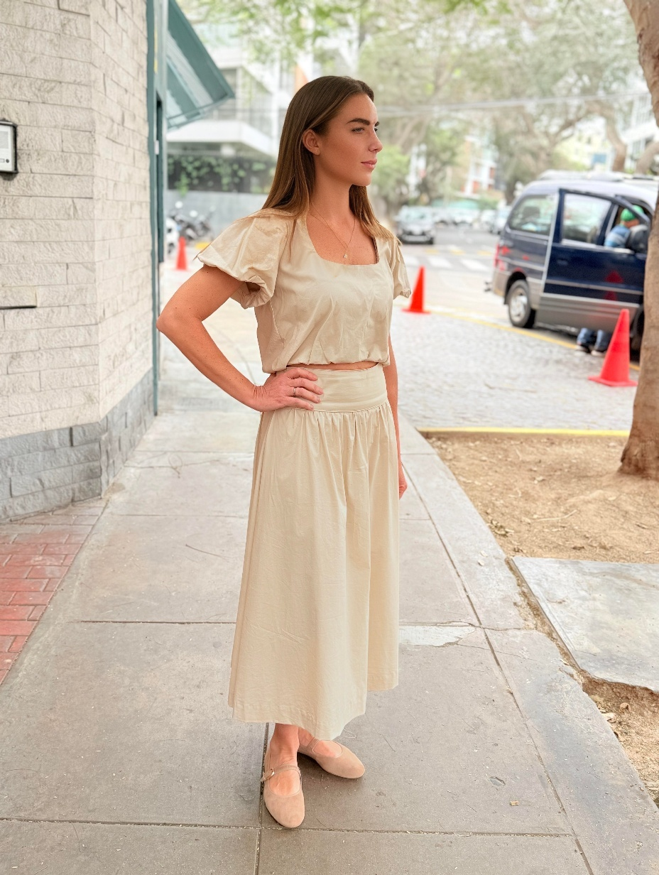 DUNA BLOUSE & SKIRT SET