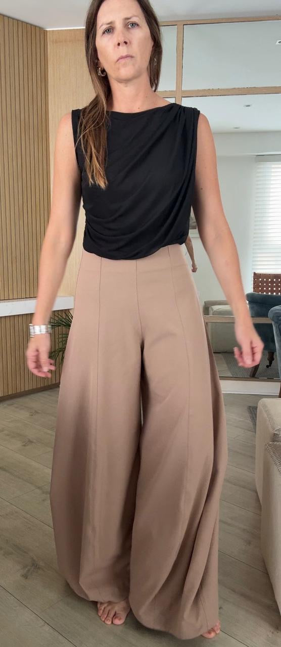 AREZZO PANTS - CAMEL