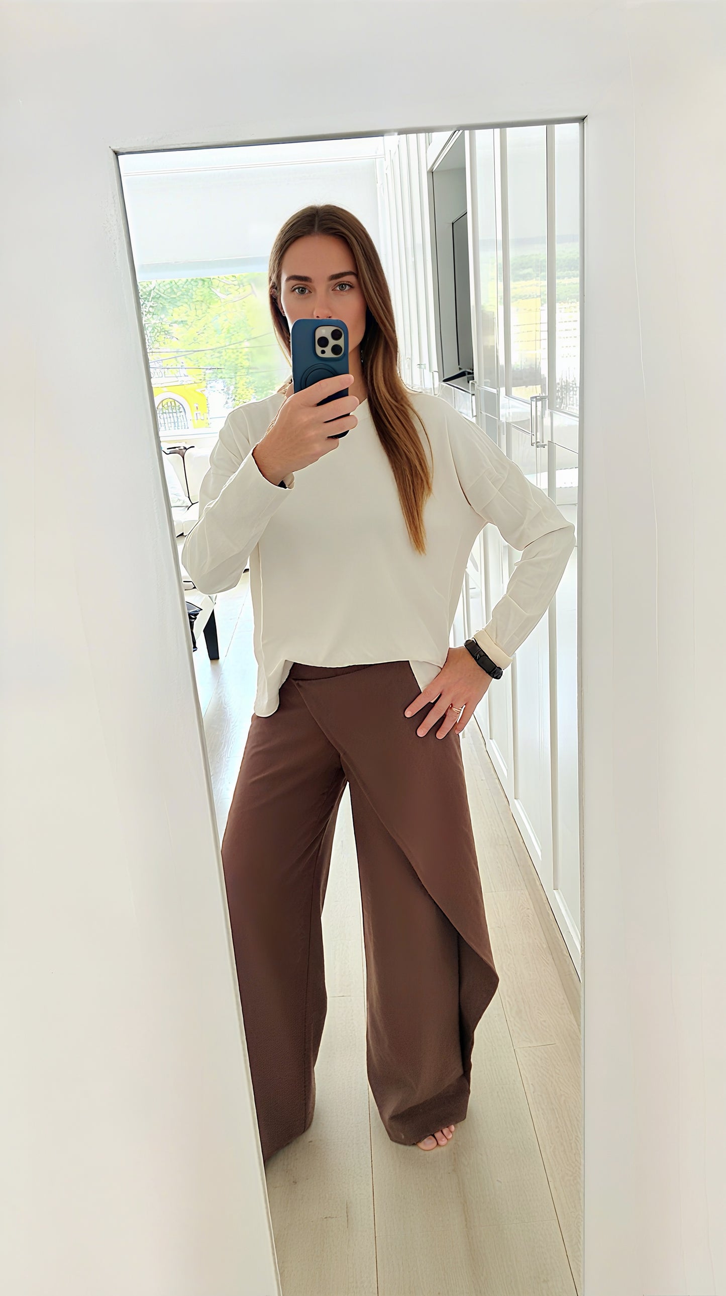GAIA BROWN PANT