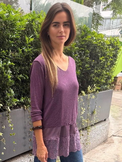 AURELLE KNIT- MALVA