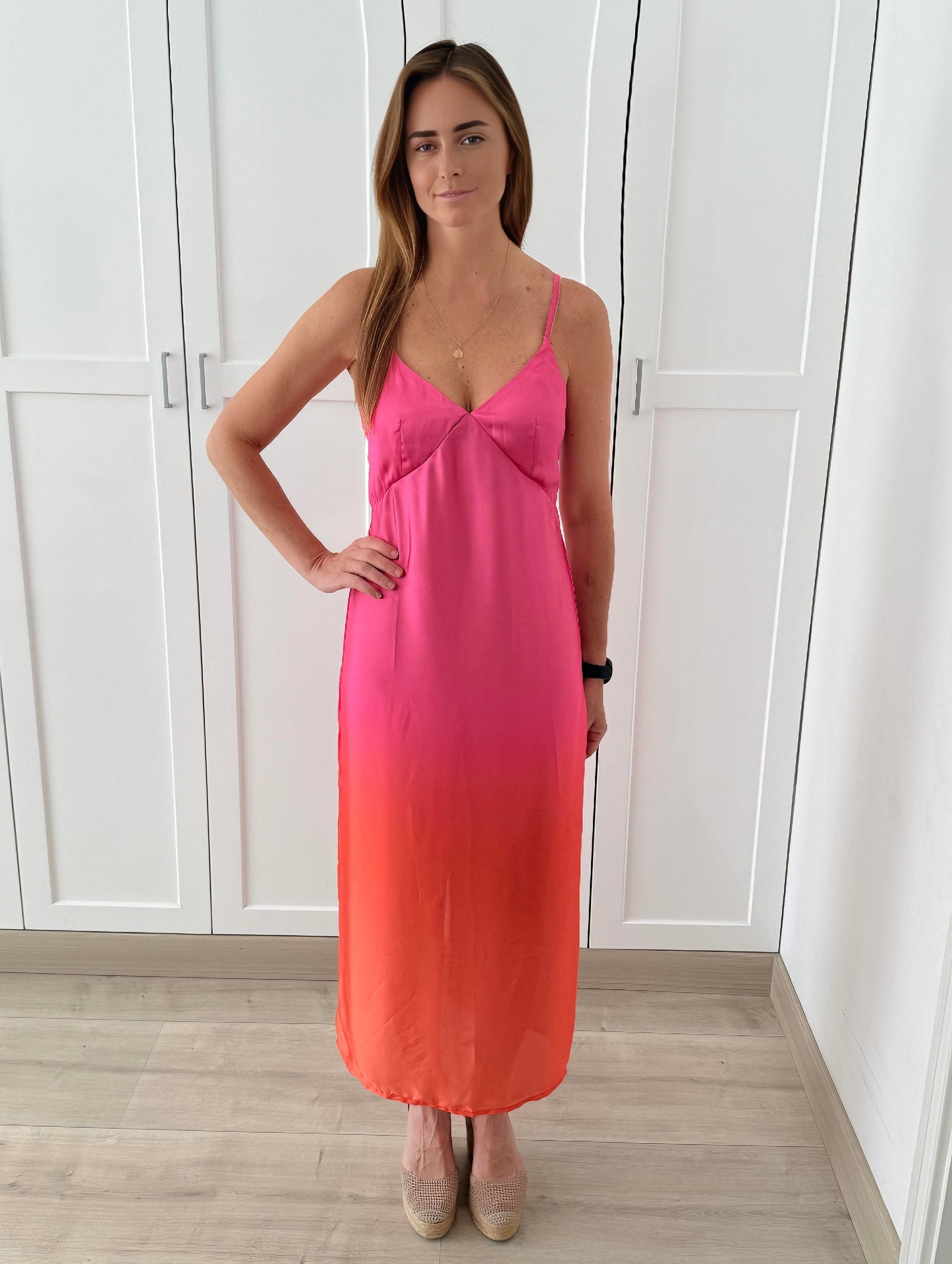 AYLA MIDI SILK DRESS