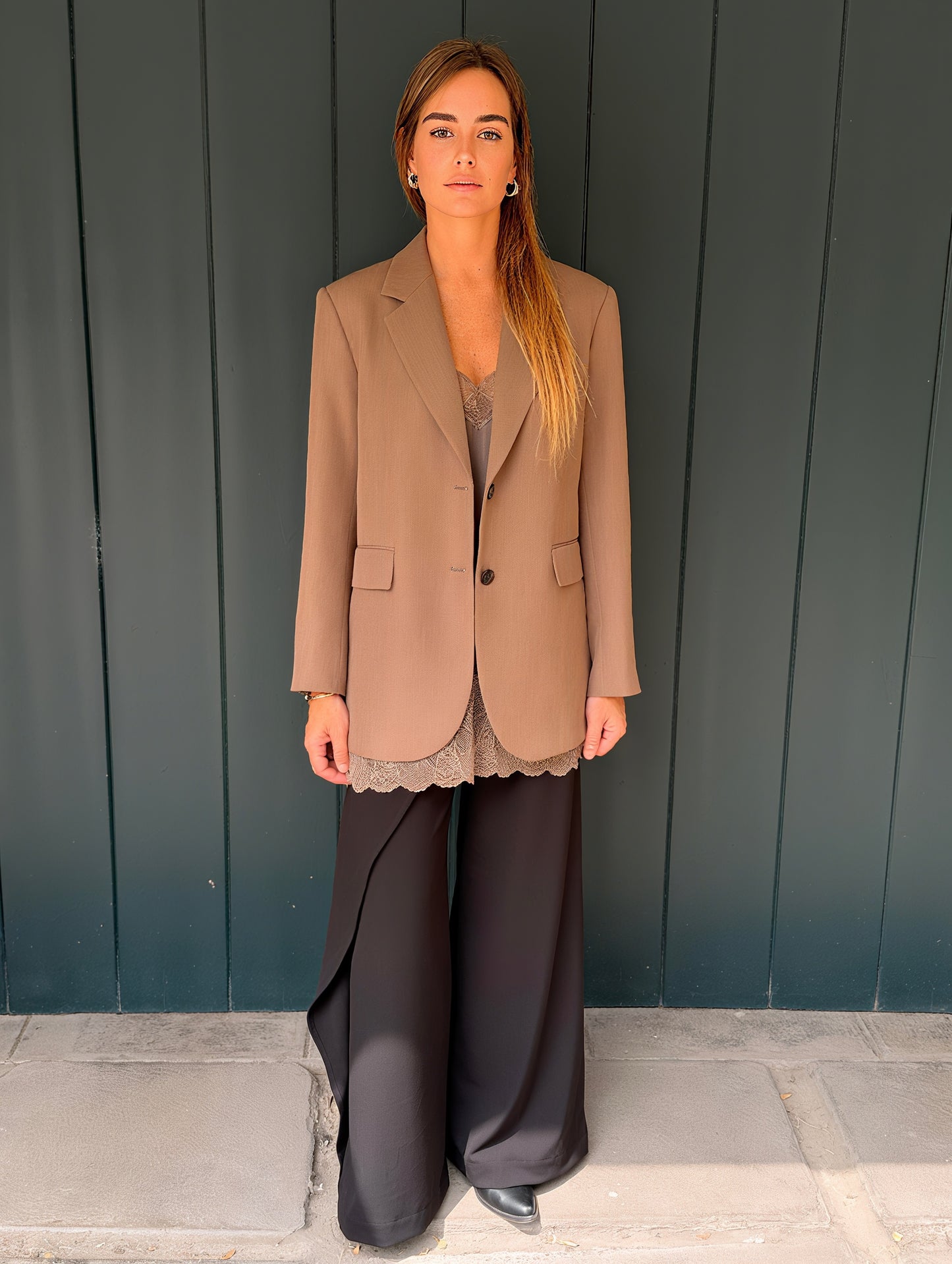 MÓNACO BLAZER - WARM TAUPE