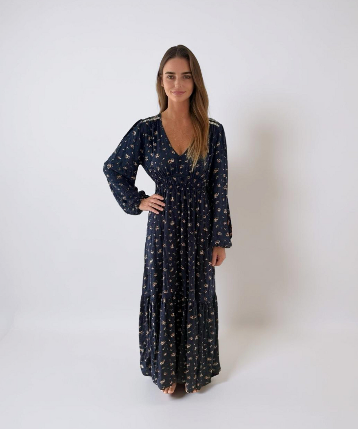 LORENZA PRINTED DRESS