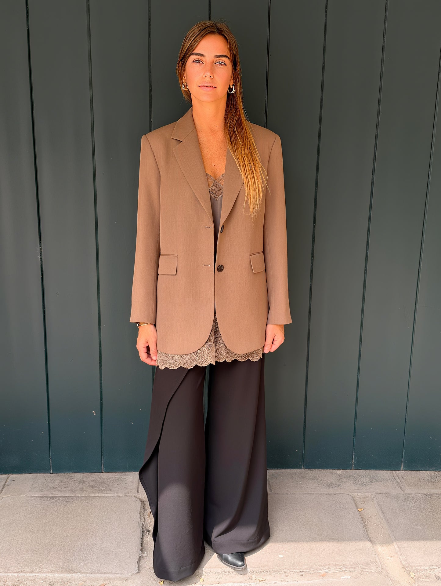 MÓNACO BLAZER - WARM TAUPE