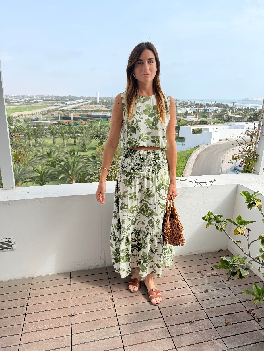 TWO PIECES SET GREEN