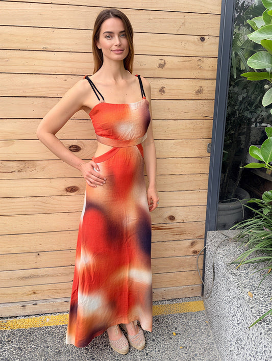 SOFIA LINEN DRESS