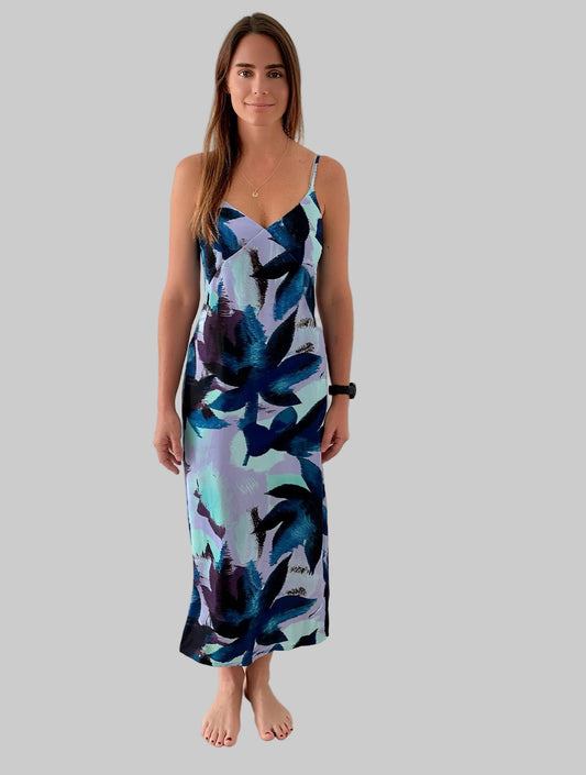 BRISA MIDI SILK DRESS