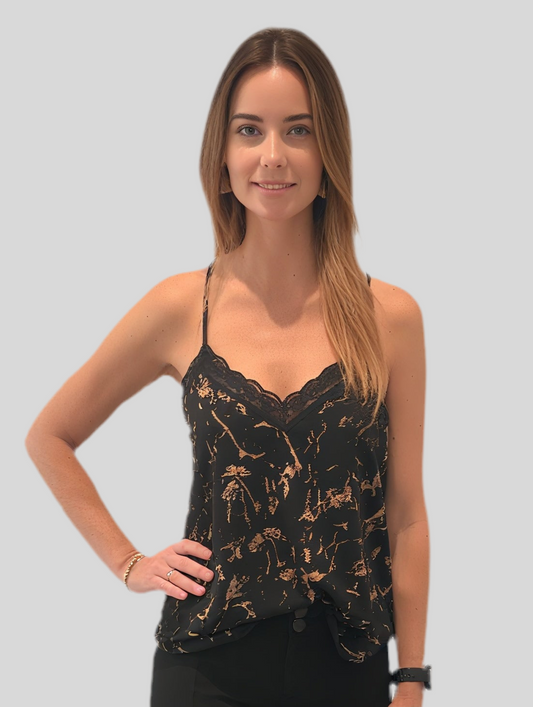 SILKY CAMISOLE TOP AMALIA