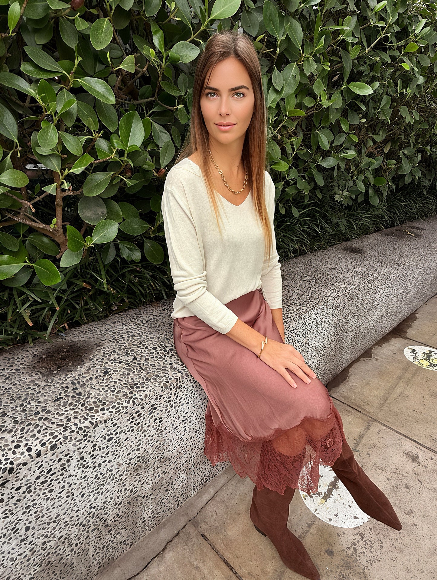 AURELLE KNIT- IVORY