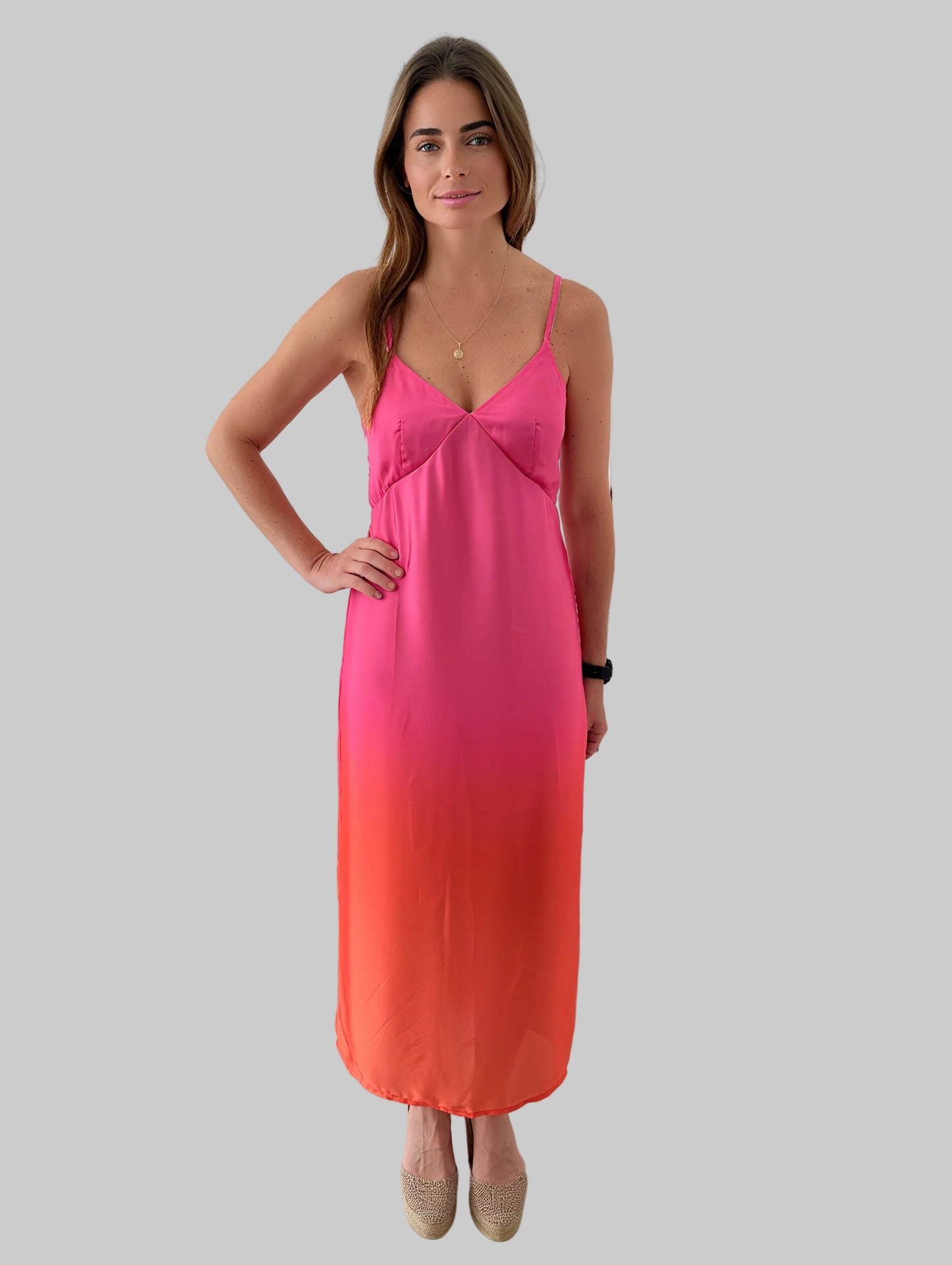 AYLA MIDI SILK DRESS