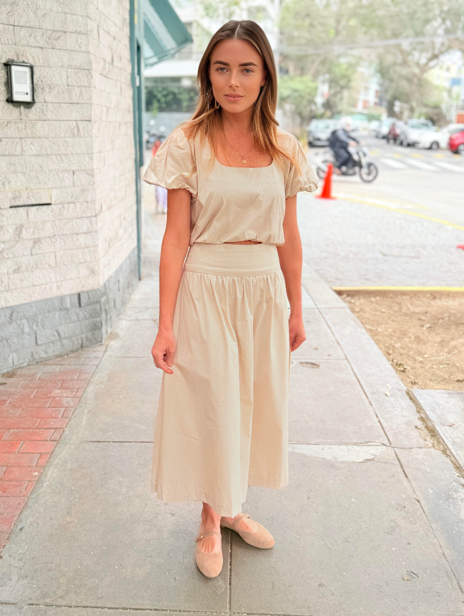 DUNA BLOUSE & SKIRT SET