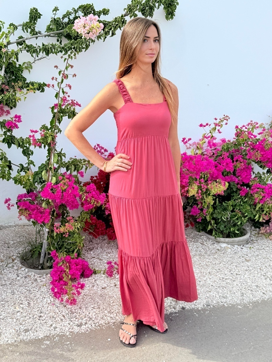 MAXI DRESS STRAWBERRY