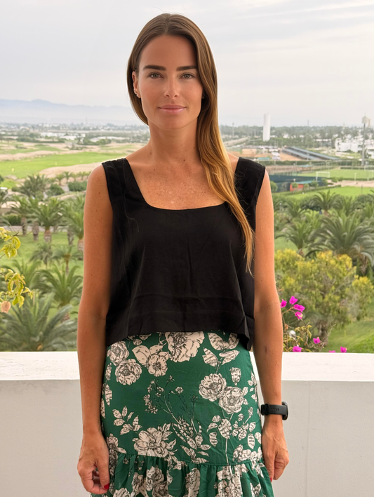 BLACK BÁSIC BLOUSE