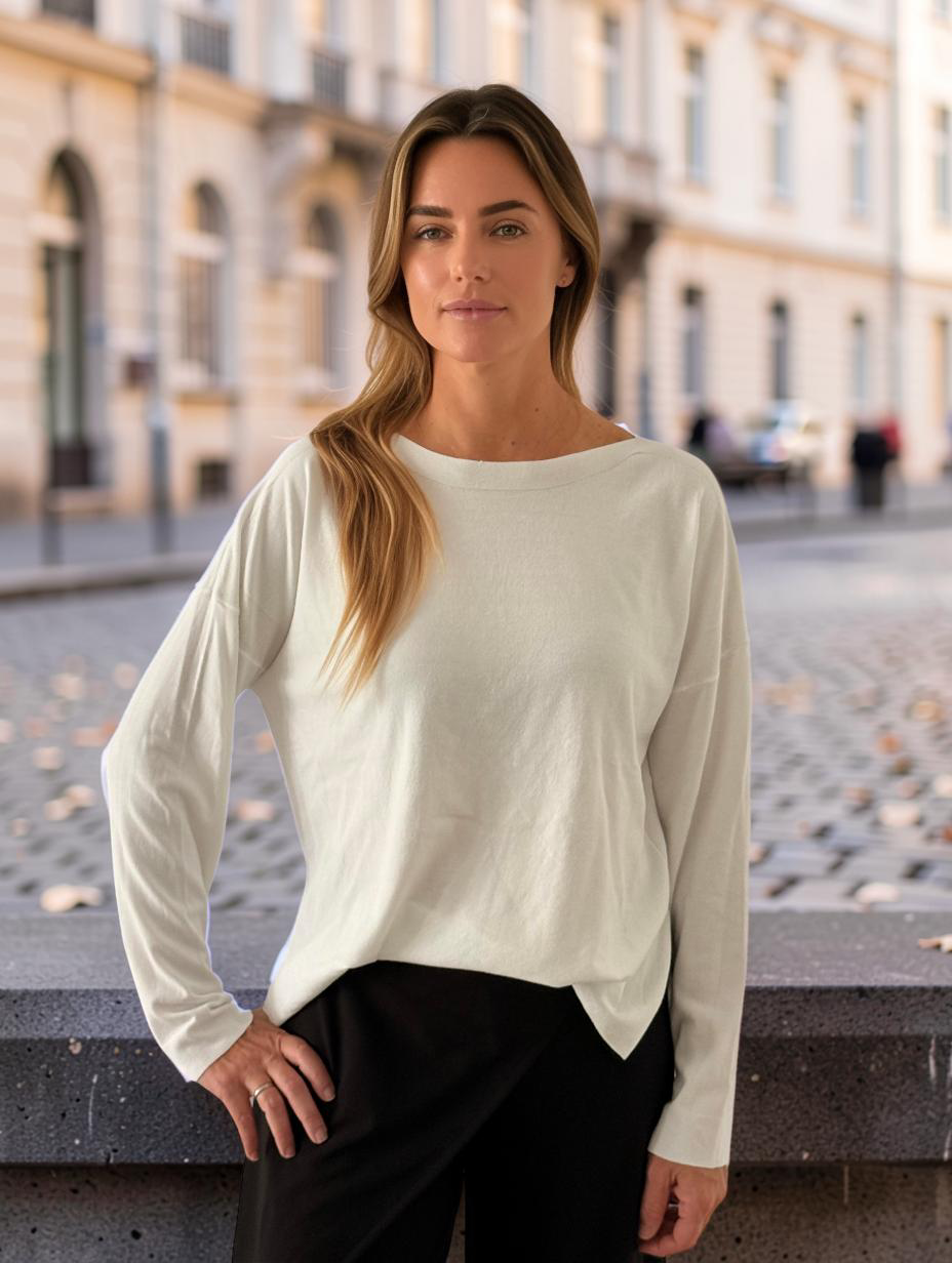 SABBIA KNIT OFF-WHITE