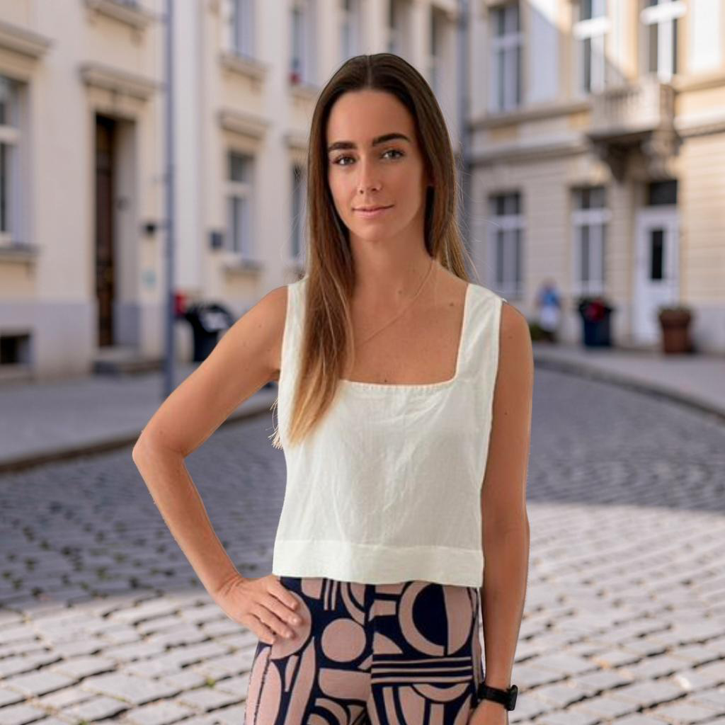 OFF-WHITE BASIC BLOUSE