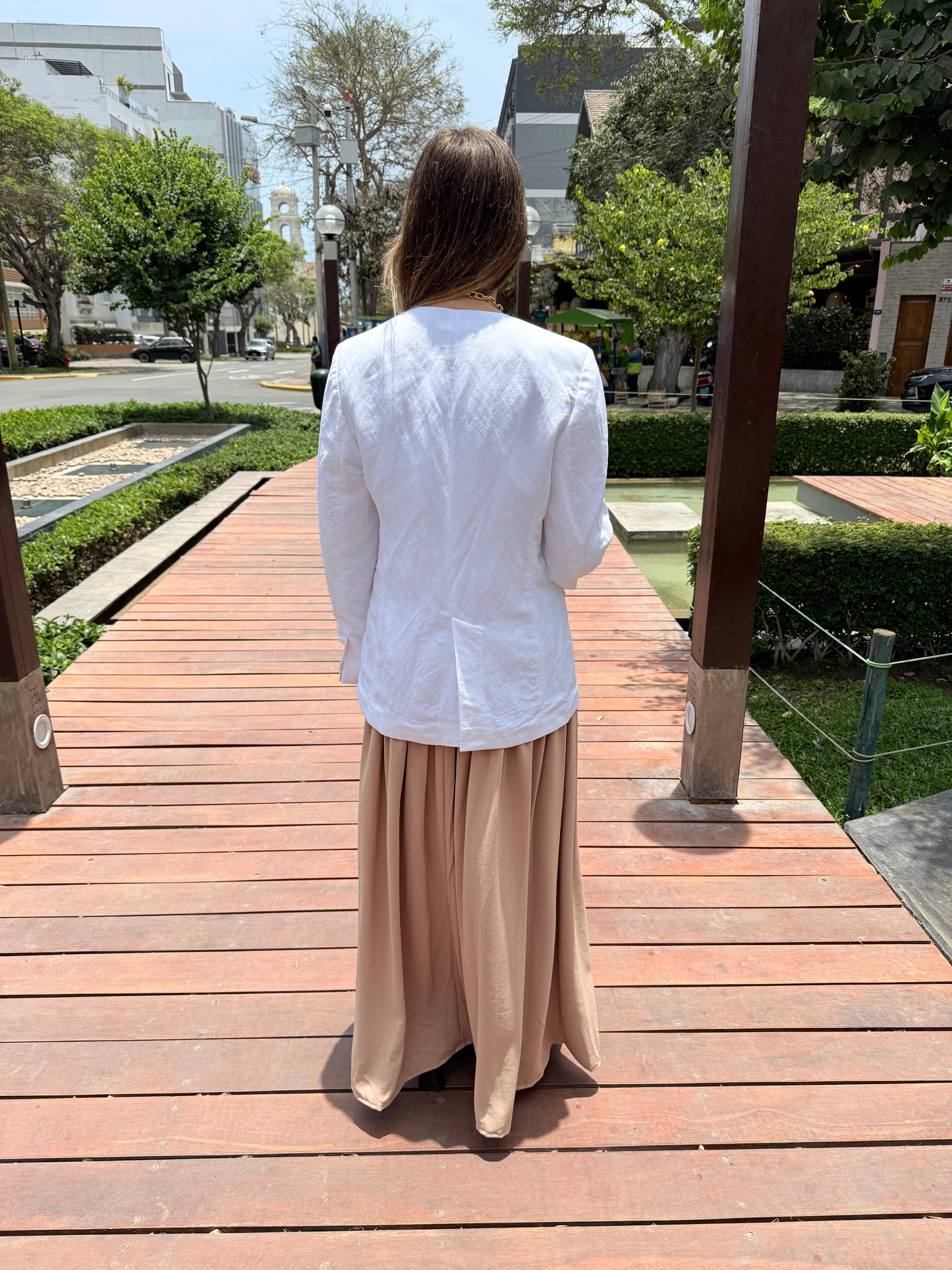 MOIRA SILK SKIRT