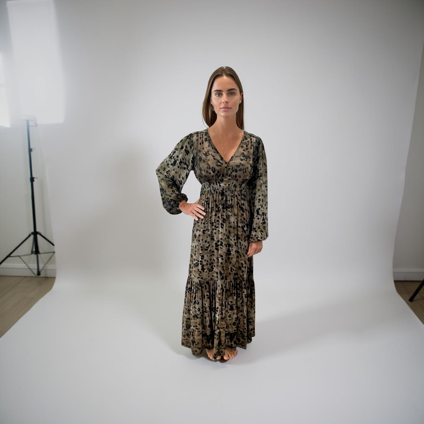 NALA PRINTED DRESS
