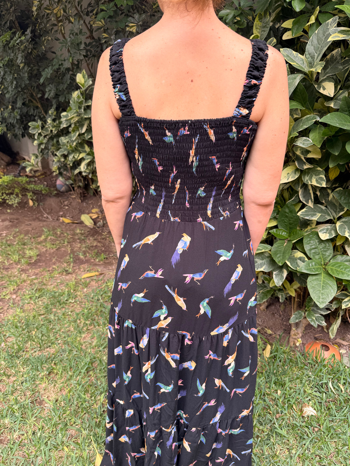 ELARA DRESS - Midnight Birds