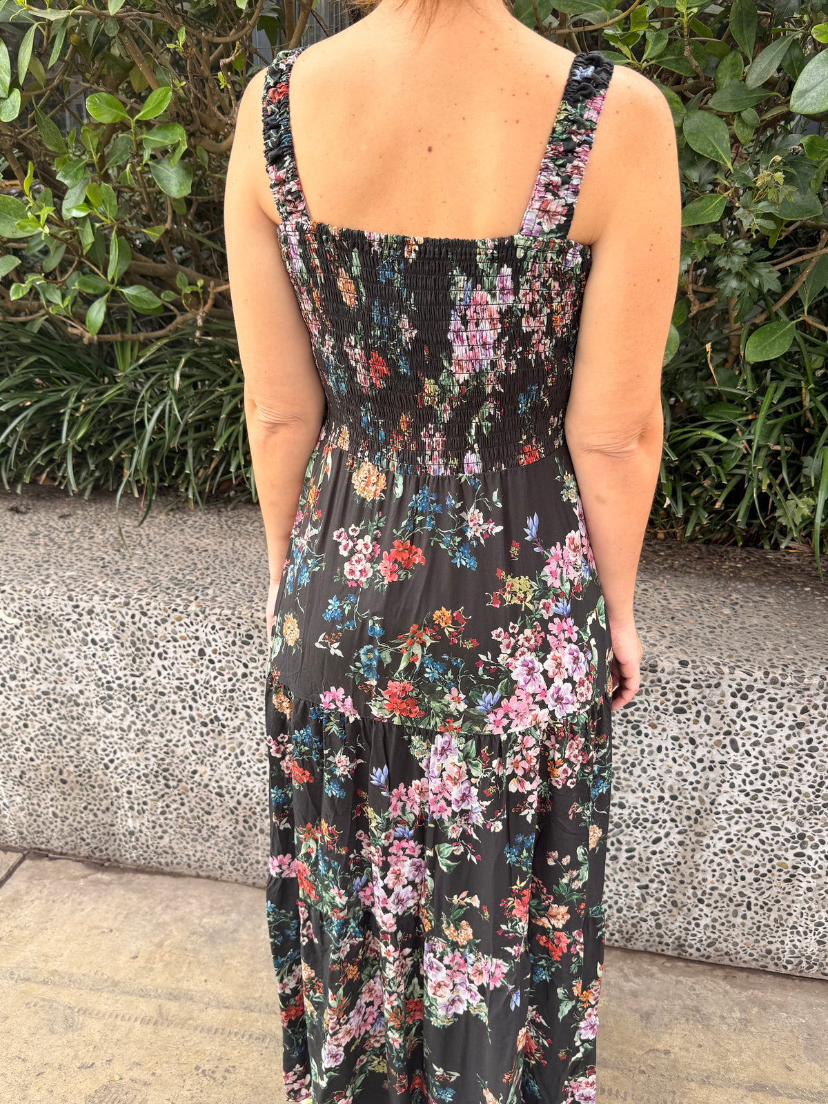 ELARA DRESS - Midnight Bloom