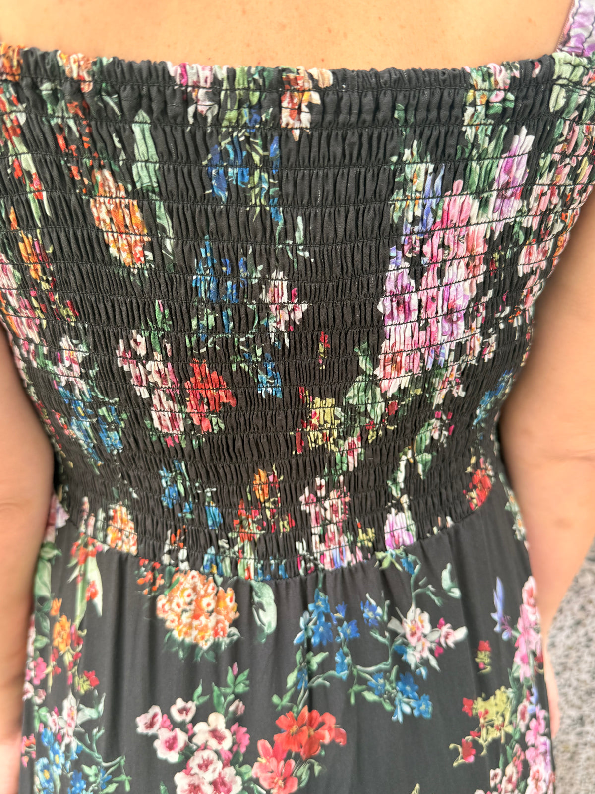 ELARA DRESS - Midnight Bloom
