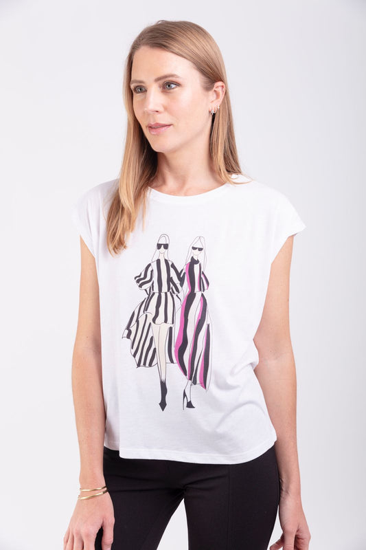 T-SHIRT RUNWAY WHITE